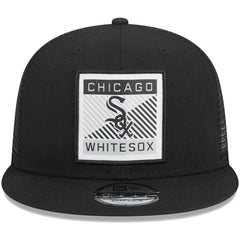 Chicago White Sox New Era Scratch Squared Trucker 9FIFTY Snapback Hat - MLB Hats
