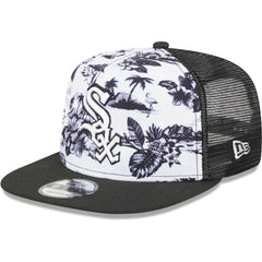Chicago White Sox New Era Vacay 2.0 A-Frame Trucker 9FIFTY Snapback Hat - MLB Hats