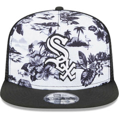 Chicago White Sox New Era Vacay 2.0 A-Frame Trucker 9FIFTY Snapback Hat - MLB Hats