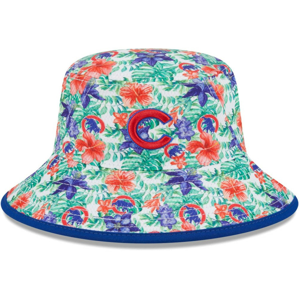 Chicago Cubs New Era Tropic Floral Bucket Hat - MLB Hats