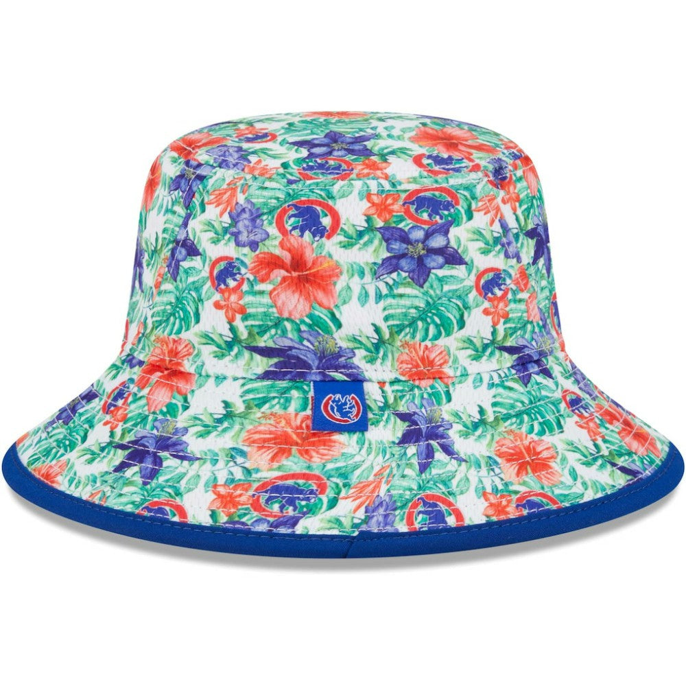Chicago Cubs New Era Tropic Floral Bucket Hat - MLB Hats