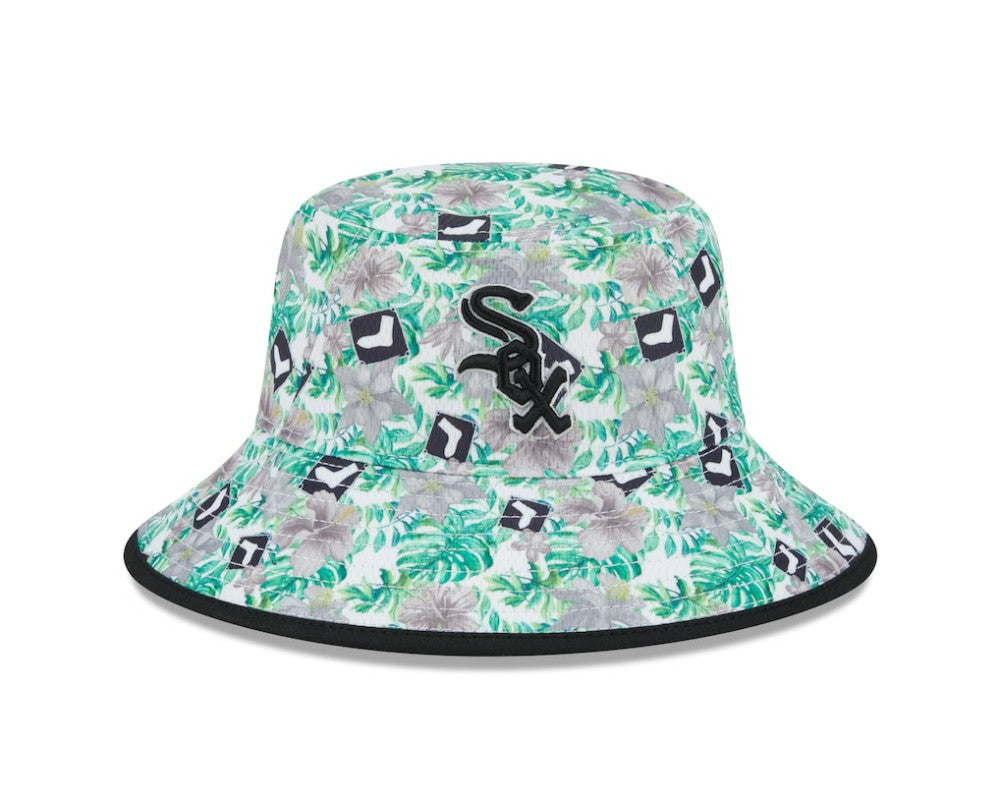 Chicago White Sox New Era Tropic Floral Bucket Hat - MLB Hats