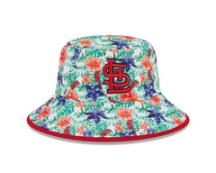St. Louis Cardinals New Era Tropic Floral Bucket Hat - MLB Hats