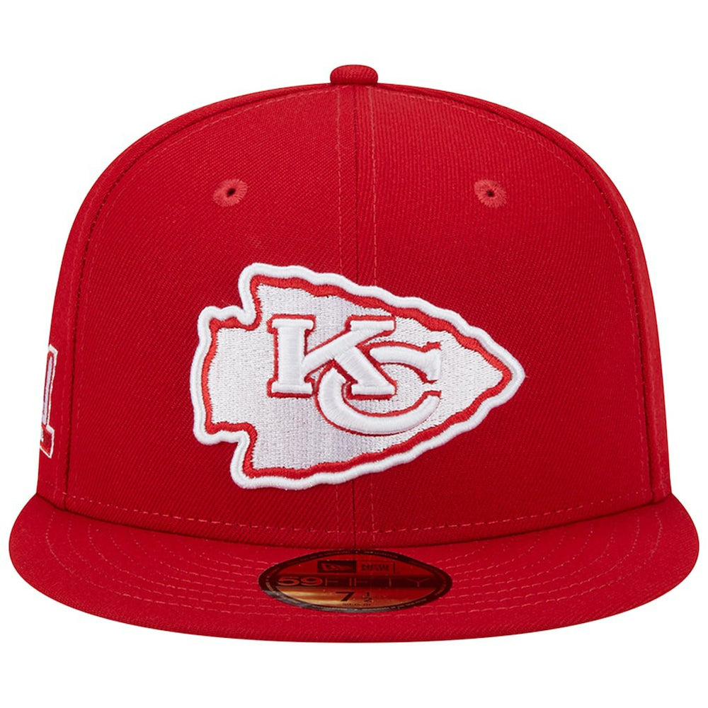 Kansas City Chiefs Super Bowl LIV Main Patch 59FIFTY Fitted Hat | NFL US
