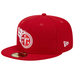 Tennessee Titans 15 Years Main Patch 59FIFTY Fitted Hat | NFL On sale