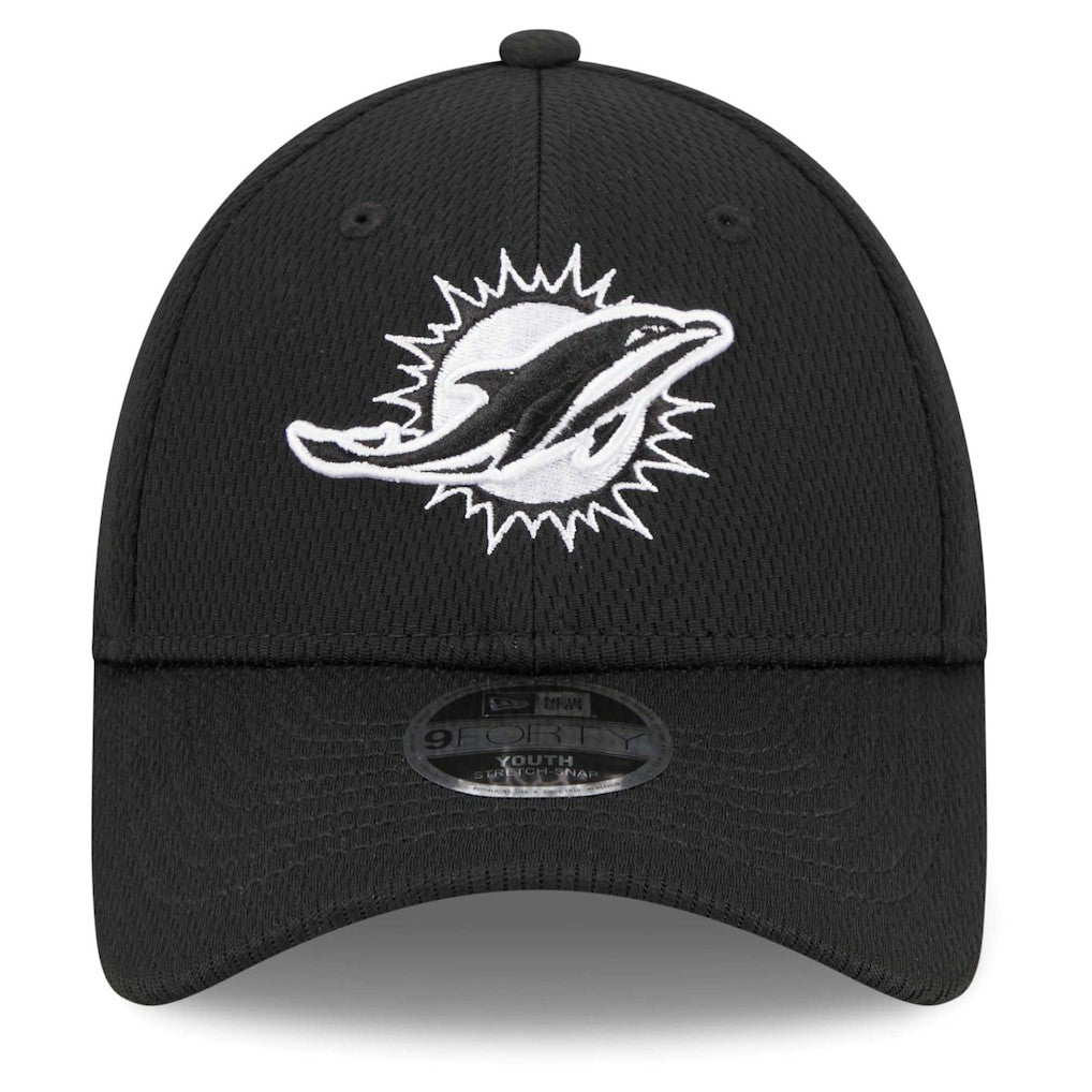 Miami Dolphins Youth Main B-Dub 9FORTY Adjustable Hat | NFL Online