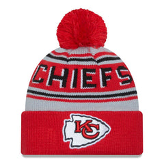 Kansas City Chiefs Main Cuffed Knit Hat with Pom | NFL On sale