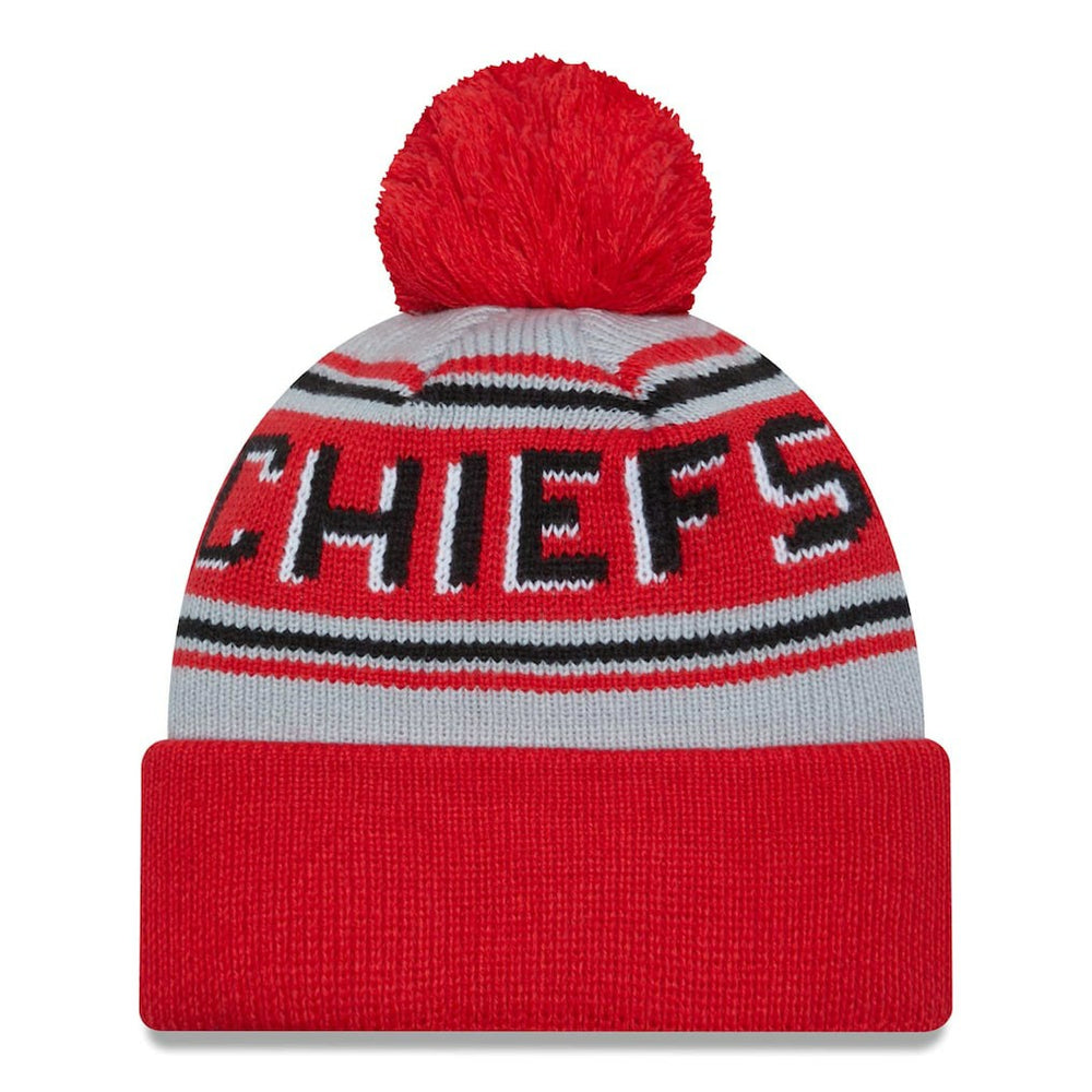 Kansas City Chiefs Main Cuffed Knit Hat with Pom | NFL On sale
