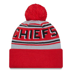 Kansas City Chiefs Main Cuffed Knit Hat with Pom | NFL On sale