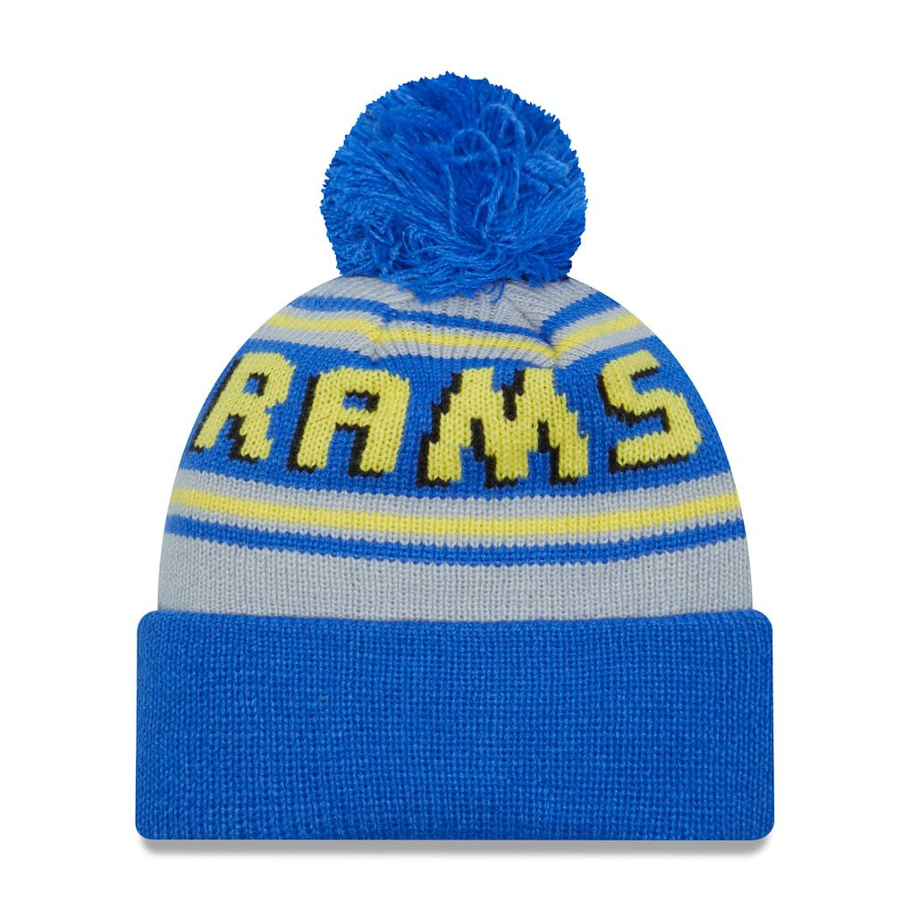 Los Angeles Rams Main Cuffed Knit Hat with Pom | NFL US