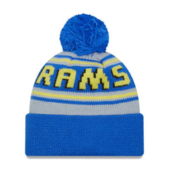 Los Angeles Rams Main Cuffed Knit Hat with Pom | NFL US