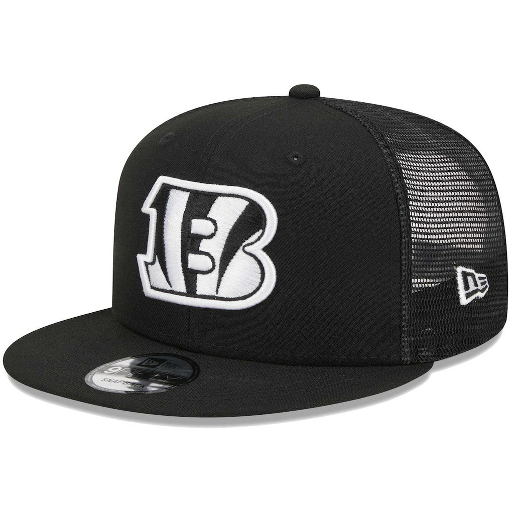 Cincinnati Bengals Main Trucker 9FIFTY Snapback Hat | NFL Sale