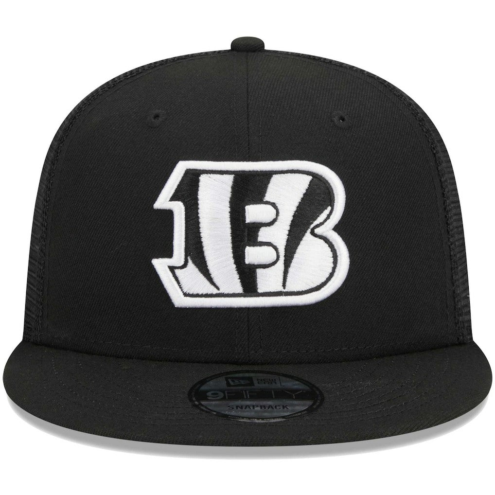 Cincinnati Bengals Main Trucker 9FIFTY Snapback Hat | NFL Sale
