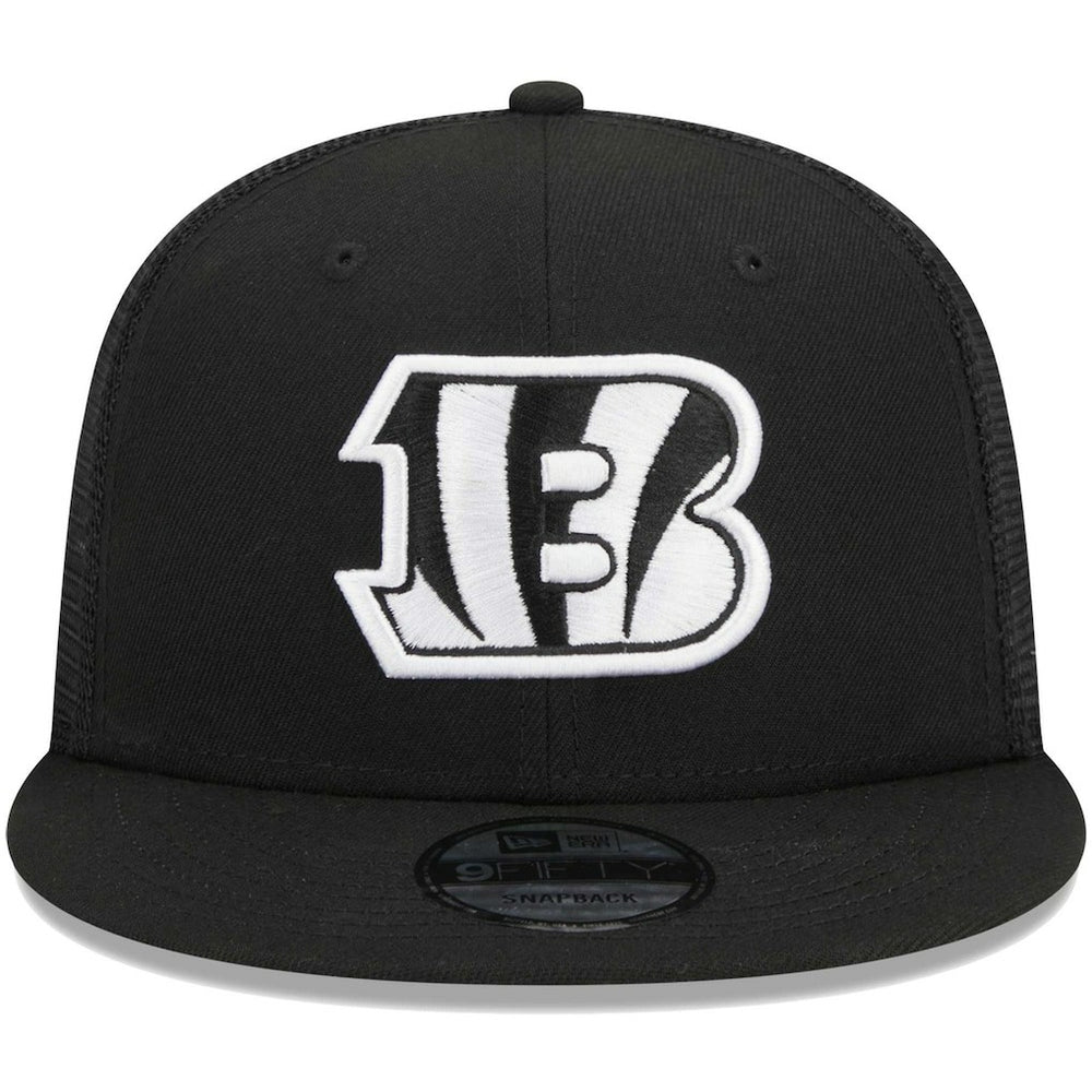 Cincinnati Bengals Main Trucker 9FIFTY Snapback Hat | NFL Sale