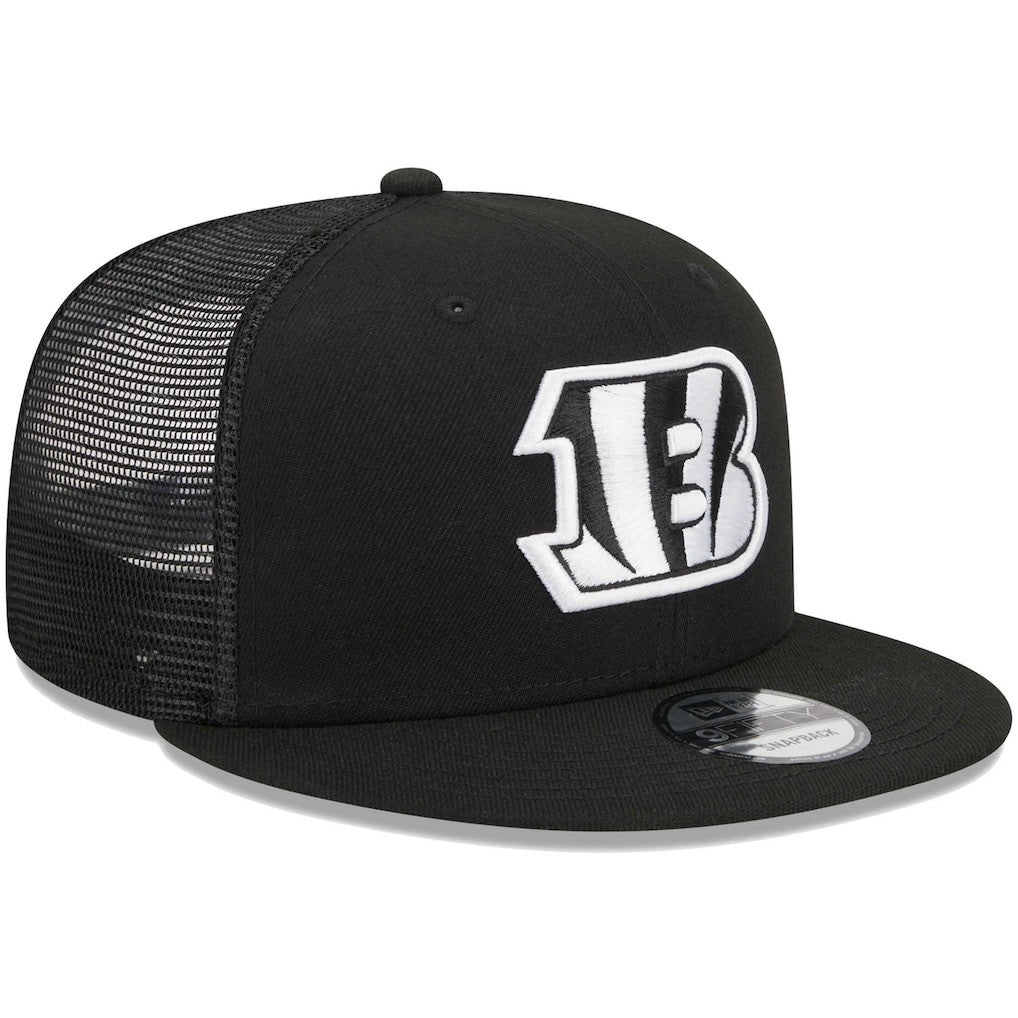 Cincinnati Bengals Main Trucker 9FIFTY Snapback Hat | NFL Sale