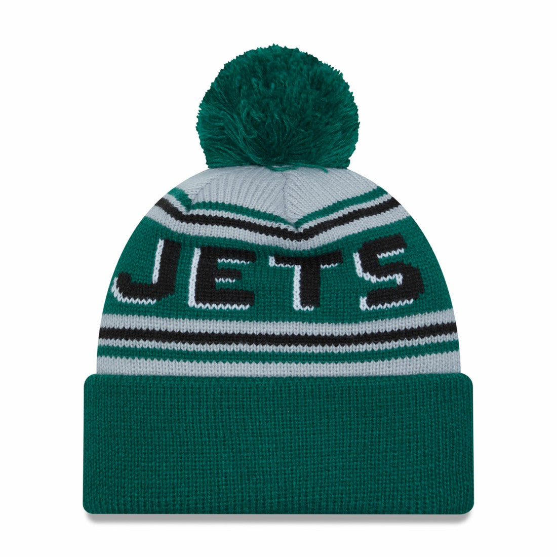 New York Jets Main Cuffed Knit Hat with Pom | NFL Sale