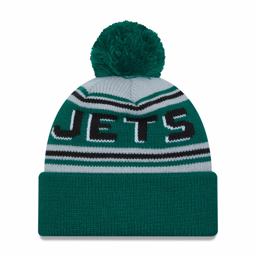 New York Jets Main Cuffed Knit Hat with Pom | NFL Sale