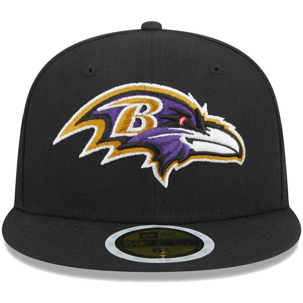 Baltimore Ravens Youth Main 59FIFTY Fitted Hat | NFL Discount