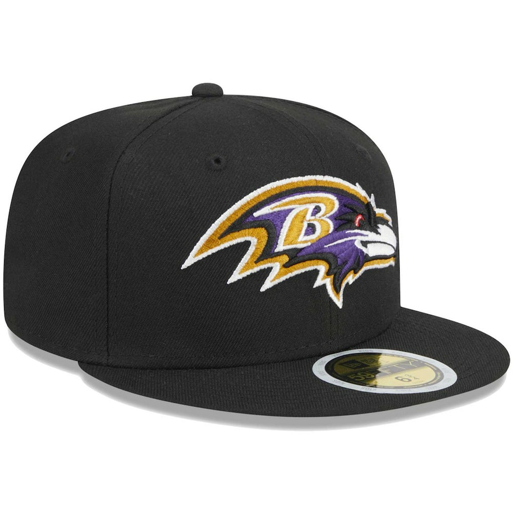 Baltimore Ravens Youth Main 59FIFTY Fitted Hat | NFL Discount