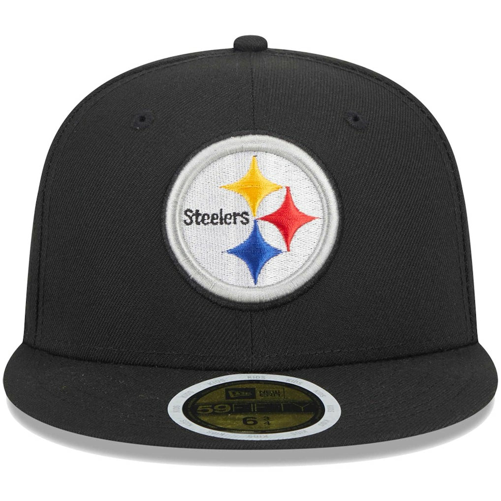 Pittsburgh Steelers Youth Main 59FIFTY Fitted Hat | NFL Discount