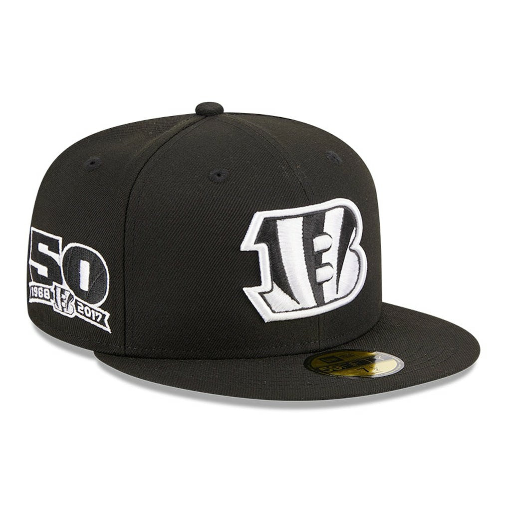 Cincinnati Bengals Main Patch 59FIFTY Fitted Hat | NFL Hot