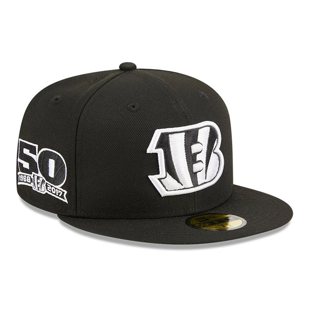Cincinnati Bengals Main Patch 59FIFTY Fitted Hat | NFL Hot