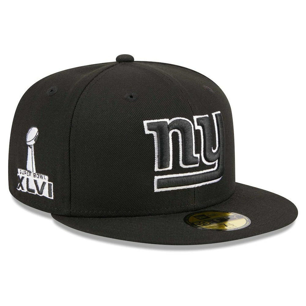 New York Giants Main Patch 59FIFTY Fitted Hat | NFL Outlet
