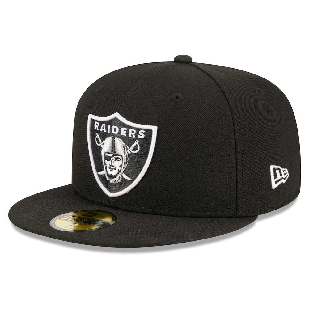 Las Vegas Raiders Main Patch 59FIFTY Fitted Hat | NFL Near me
