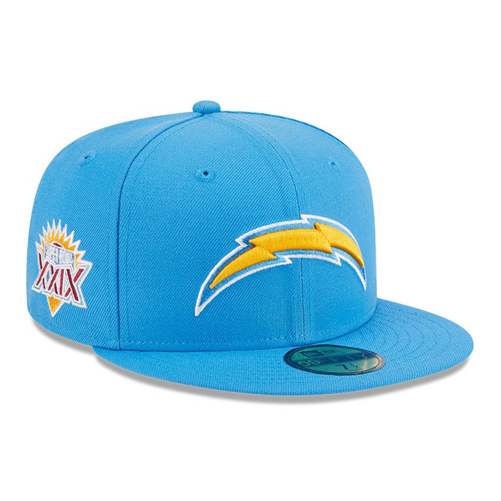 Los Angeles Chargers Main Patch 59FIFTY Fitted Hat | NFL New