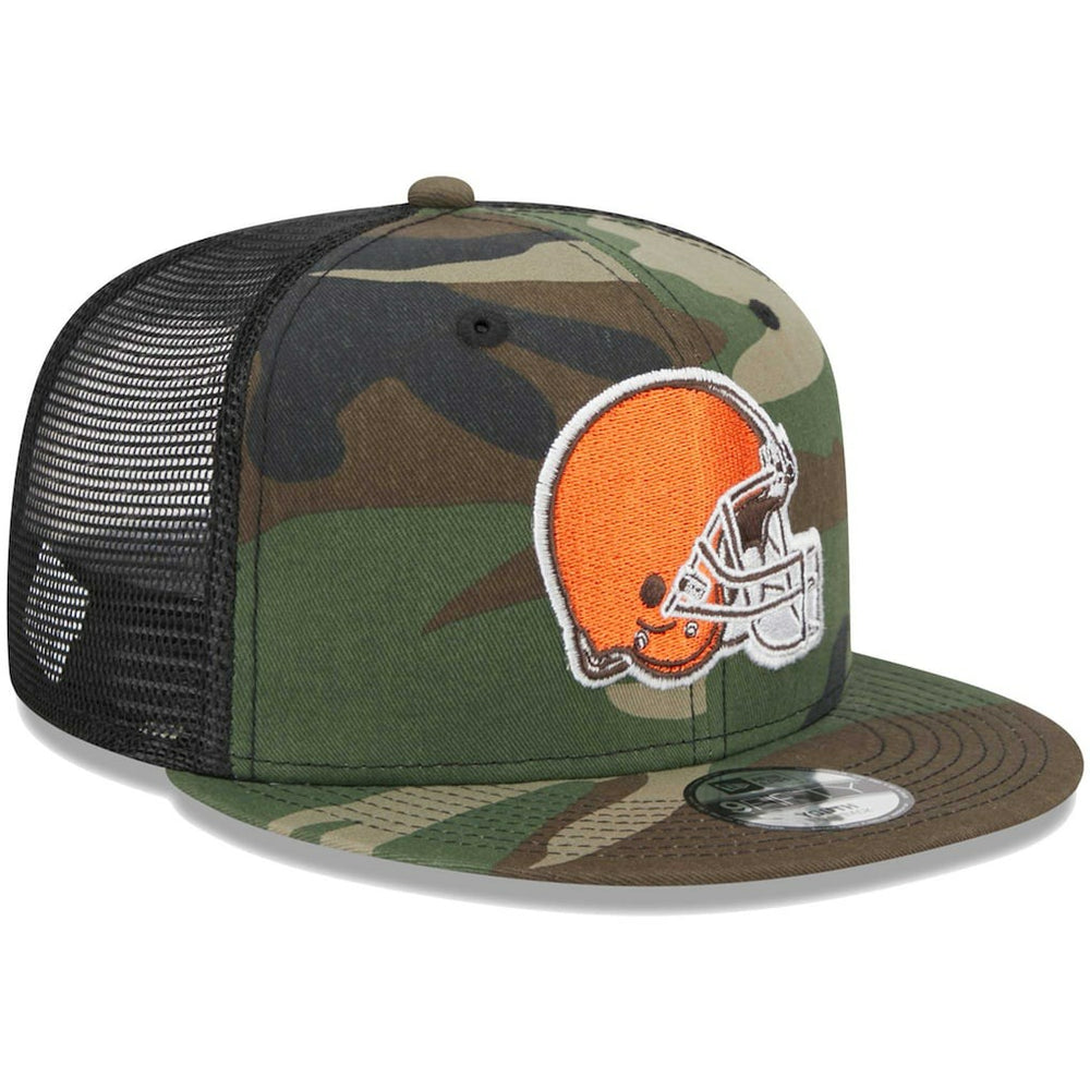 Cleveland Browns Youth Main Trucker 9FIFTY Snapback Hat | NFL New