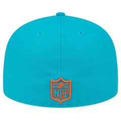 Miami Dolphins Main Patch 59FIFTY Fitted Hat | NFL Near me