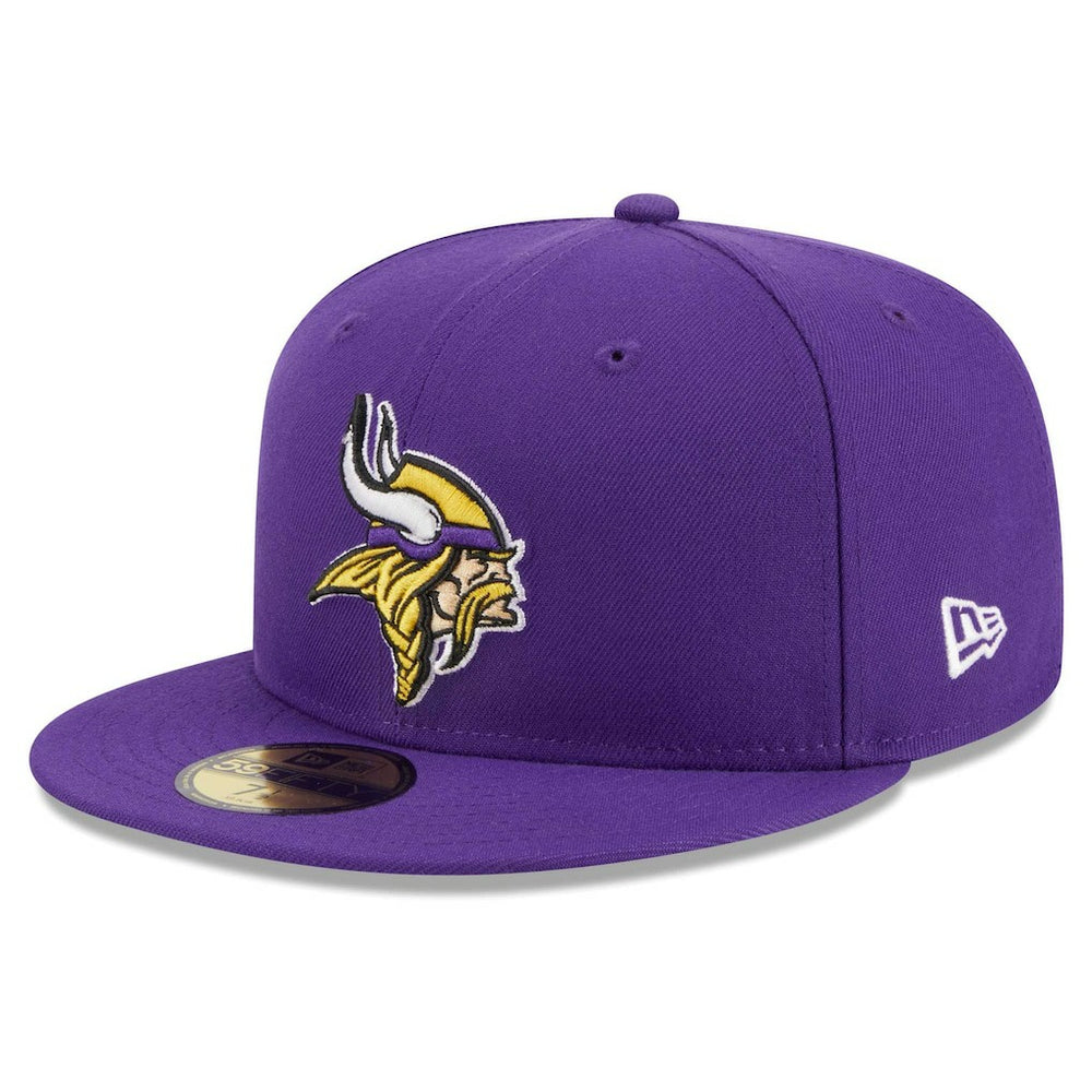 Minnesota Vikings Main Patch 59FIFTY Fitted Hat | NFL New