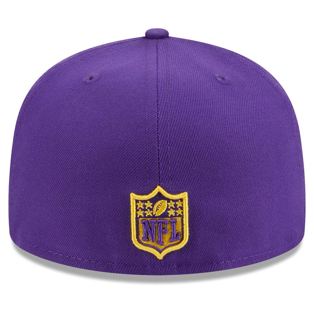 Minnesota Vikings Main Patch 59FIFTY Fitted Hat | NFL New