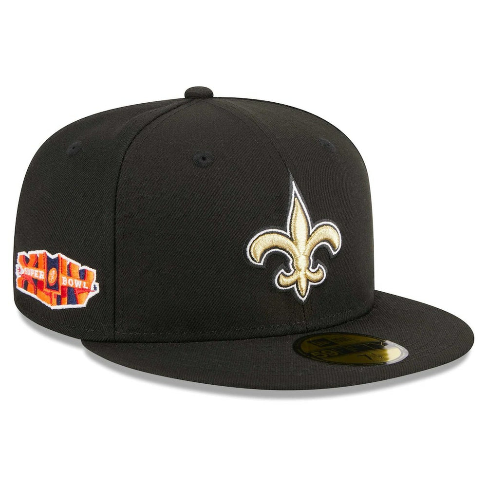 New Orleans Saints Main Patch 59FIFTY Fitted Hat | NFL US