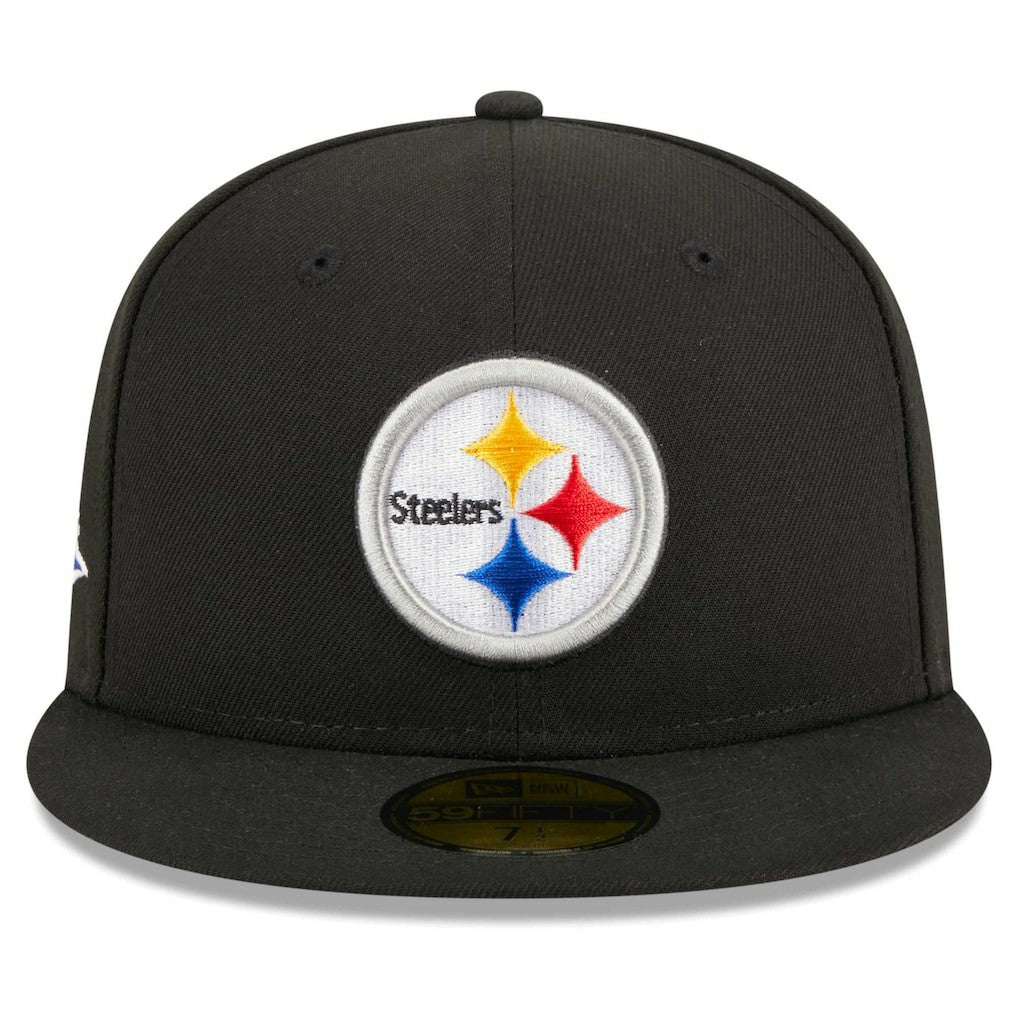 Pittsburgh Steelers Main Patch 59FIFTY Fitted Hat | NFL US