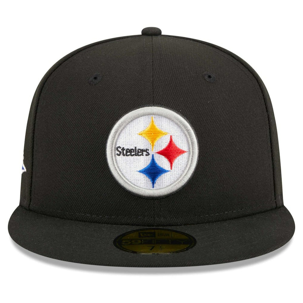 Pittsburgh Steelers Main Patch 59FIFTY Fitted Hat | NFL US