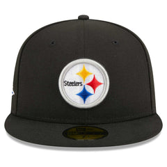 Pittsburgh Steelers Main Patch 59FIFTY Fitted Hat | NFL US