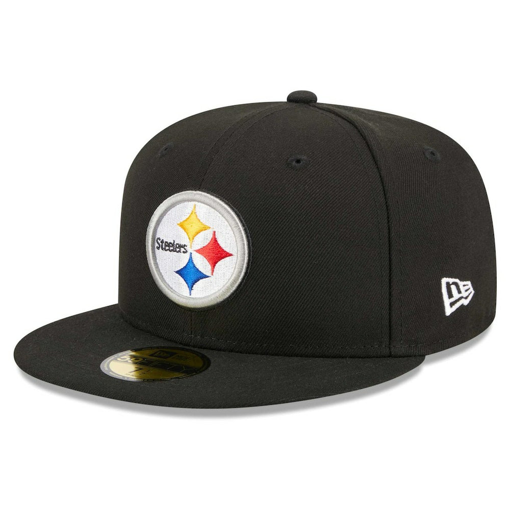Pittsburgh Steelers Main Patch 59FIFTY Fitted Hat | NFL US