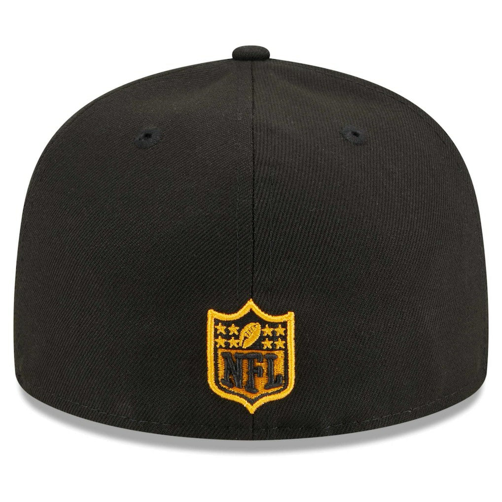 Pittsburgh Steelers Main Patch 59FIFTY Fitted Hat | NFL US