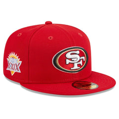 San Francisco 49ers Main Patch 59FIFTY Fitted Hat | NFL New