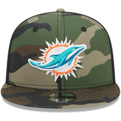 Miami Dolphins Youth Main Trucker 9FIFTY Snapback Hat | NFL Sale