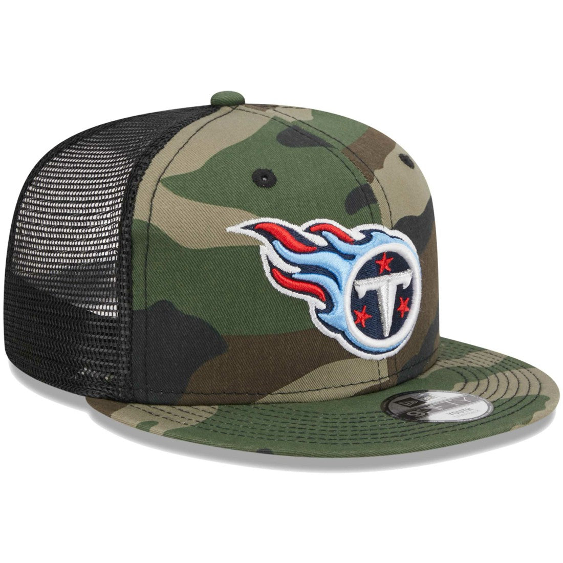 Tennessee Titans Youth Main Trucker 9FIFTY Snapback Hat | NFL Hot