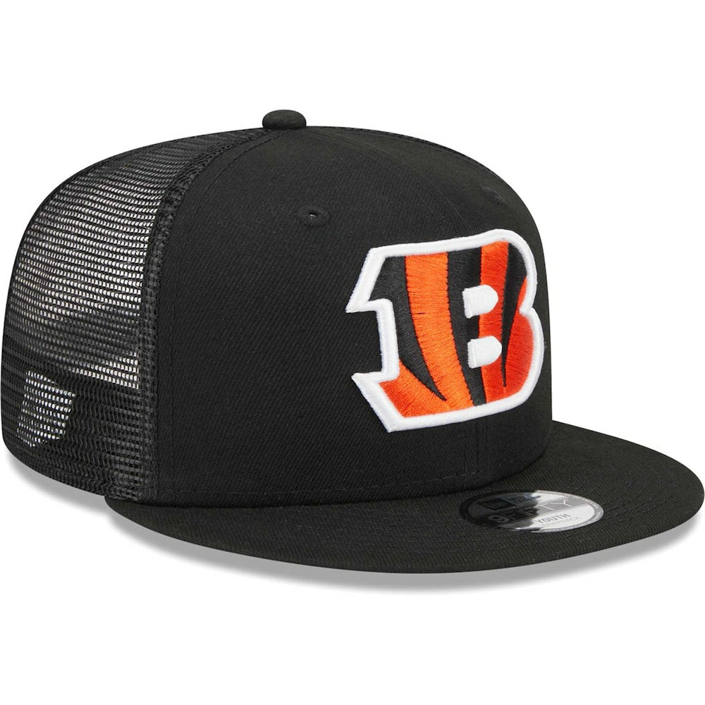 Cincinnati Bengals Youth Main Trucker 9FIFTY Snapback Hat | NFL Near me