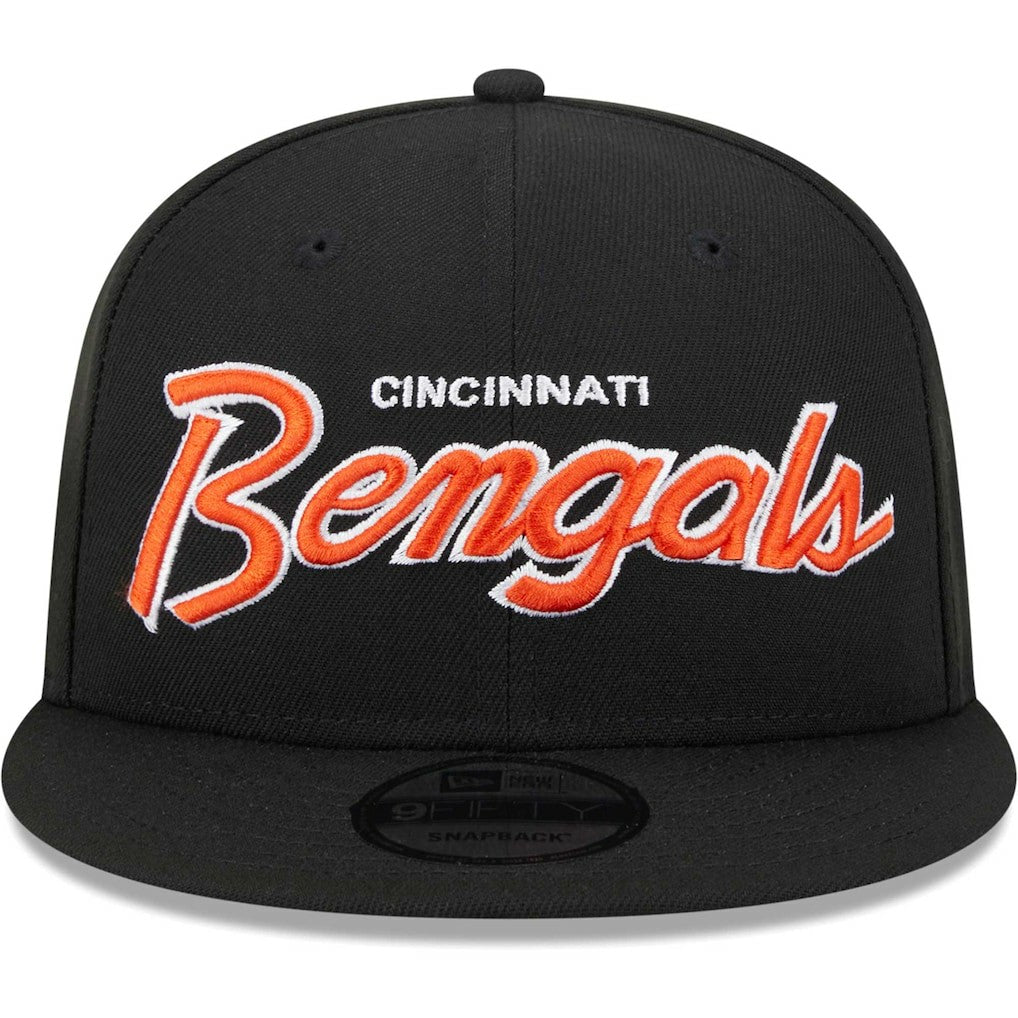 Cincinnati Bengals Main Script 9FIFTY Snapback Hat | NFL On sale