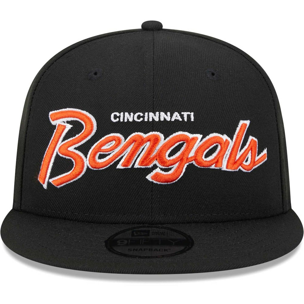 Cincinnati Bengals Main Script 9FIFTY Snapback Hat | NFL On sale