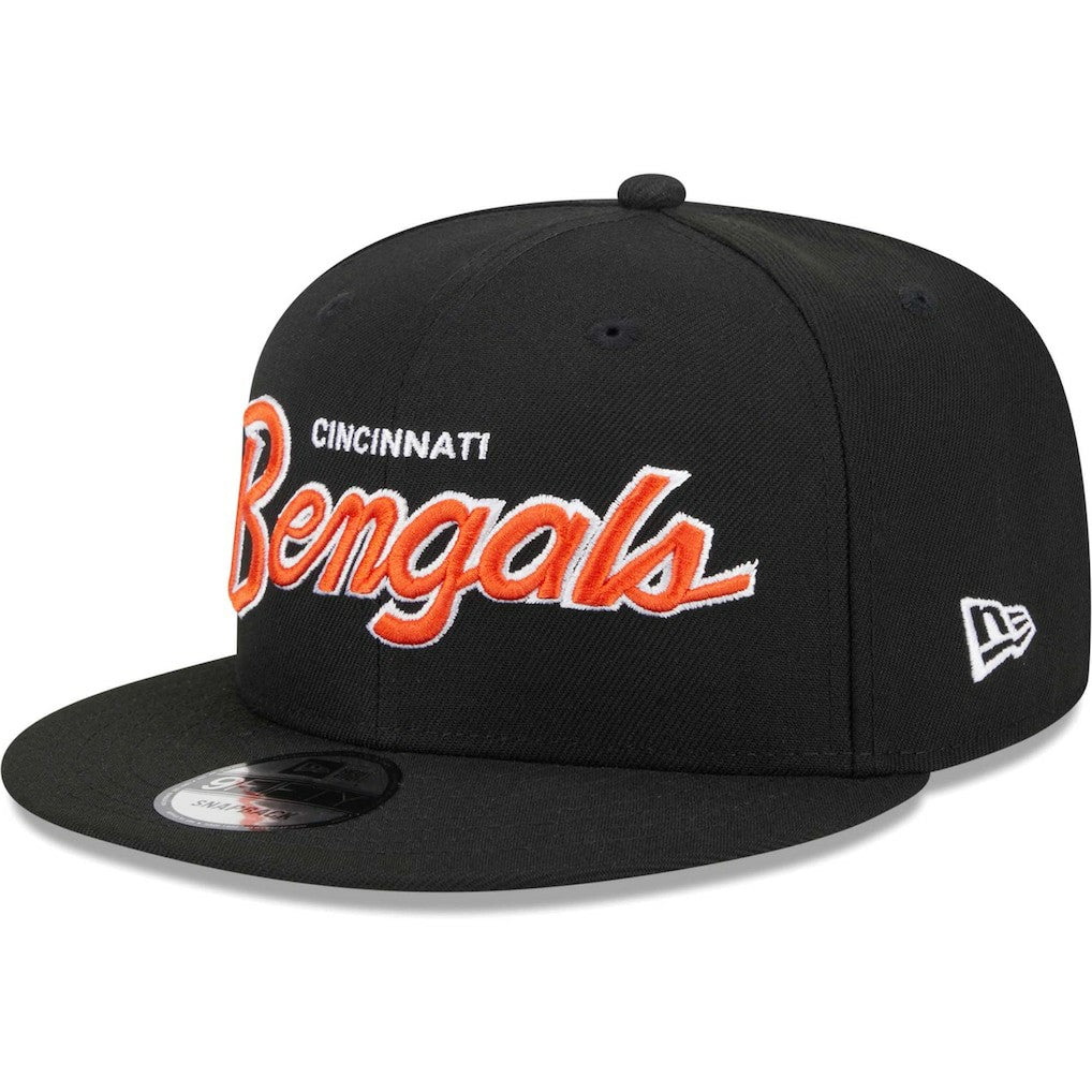 Cincinnati Bengals Main Script 9FIFTY Snapback Hat | NFL On sale