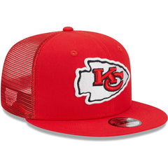 Kansas City Chiefs Youth Main Trucker 9FIFTY Snapback Hat | NFL Hot