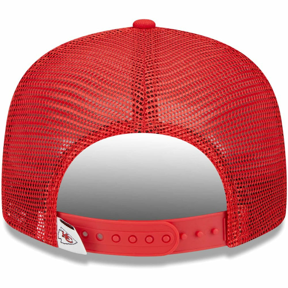 Kansas City Chiefs Youth Main Trucker 9FIFTY Snapback Hat | NFL Hot