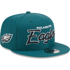 Philadelphia Eagles Main Script 9FIFTY Snapback Hat | NFL Online