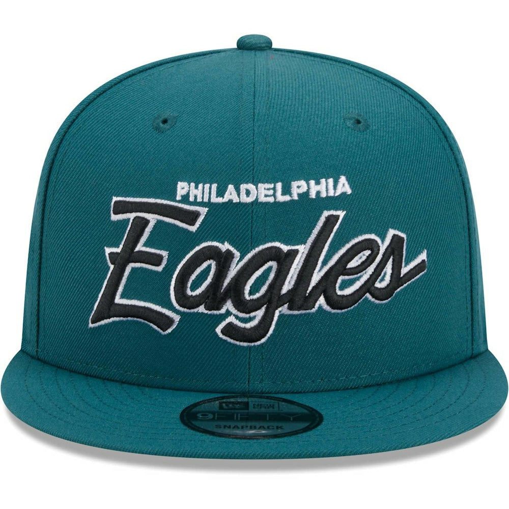 Philadelphia Eagles Main Script 9FIFTY Snapback Hat | NFL Online